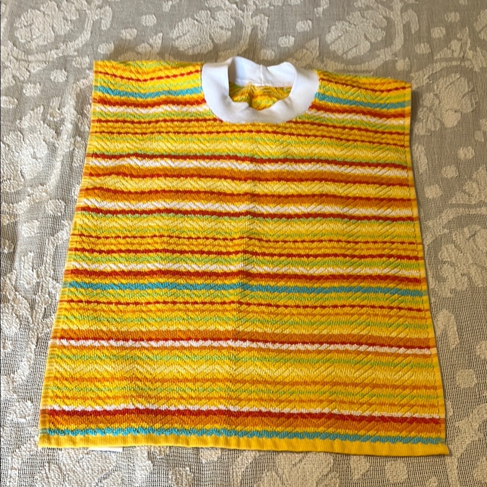 Free with Purchase!  Add to Bundle - 
Colorful Striped Kids Bib